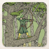 Robin Hood Kartonnen Onderzetters (Voorkant)