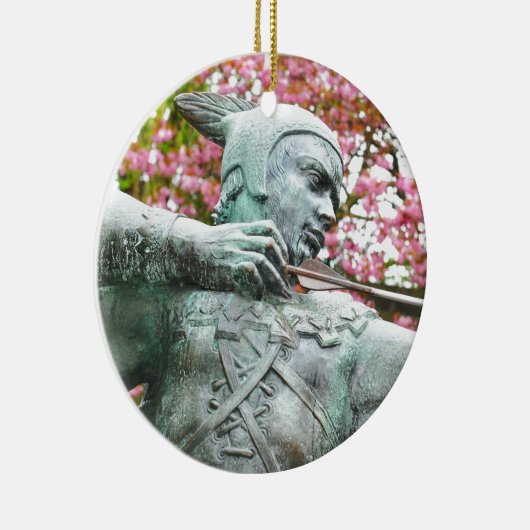 Robin Hood Keramisch Ornament (Rechts)