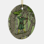 Robin Hood Keramisch Ornament (Rechts)