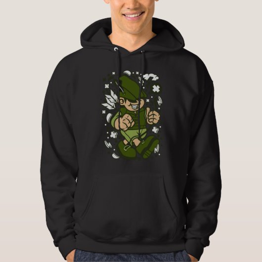 Robin Hood Kid Hoodie (Voorkant)