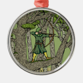 Robin Hood Metalen Ornament