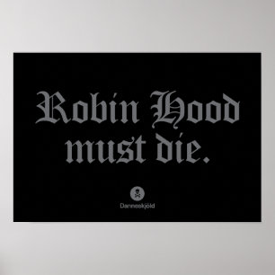 Robin Hood moet sterven. Poster