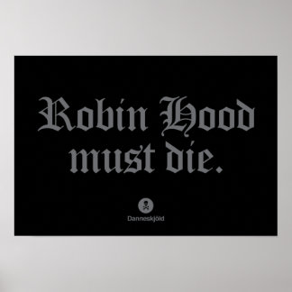 Robin Hood moet sterven. Poster