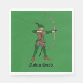 Robin Hood napkin Servet (Voorkant)