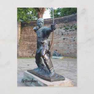 Robin Hood, Nottingham Briefkaart