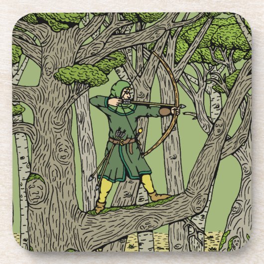 Robin Hood Onderzetter (Voorkant)