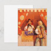 Robin Hood ontmoet Maid Marian door NC Wyeth (Voorkant / Achterkant)