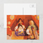  Robin Hood ontmoet Maid Marian door NC Wyeth Briefkaart (Voorkant / Achterkant)