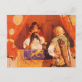  Robin Hood ontmoet Maid Marian door NC Wyeth Briefkaart (Voorkant)