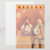  Robin Hood ontmoet Maid Marian door NC Wyeth Briefpapier (Voorkant / Achterkant)