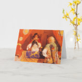 Robin Hood ontmoet Maid Marian door NC Wyeth Kaart (Gele Bloem)