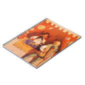  Robin Hood ontmoet Maid Marian door NC Wyeth Notitieboek (Linkerzijde)