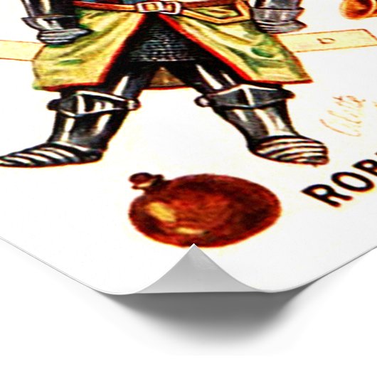 Robin Hood, Paper Doll, Louis Wain Poster (Hoek)