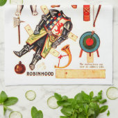 Robin Hood, Paper Doll, Louis Wain Theedoek (Gevouwen)