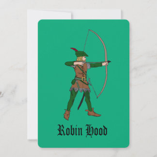 Robin Hood Party Uitnodigingen