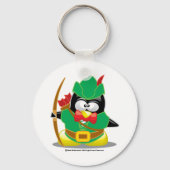 Robin Hood Penguin Sleutelhanger (Voorkant)