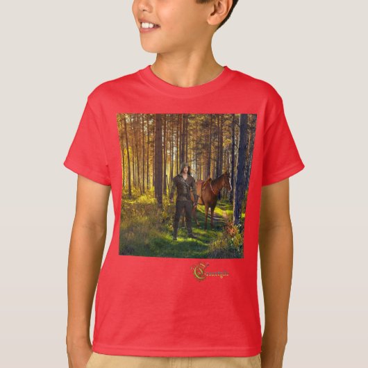 Robin hood Ringer T-shirt (Voorkant)