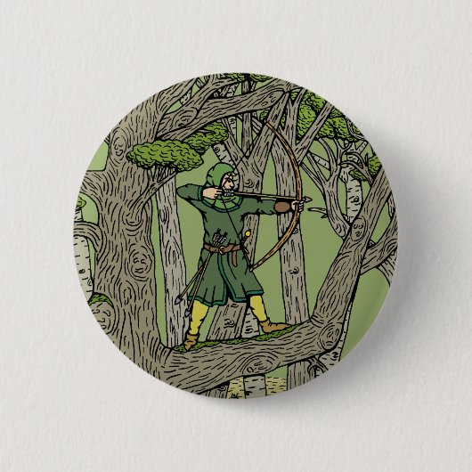Robin Hood Ronde Button 5,7 Cm (Voorkant)