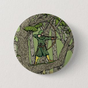 Robin Hood Ronde Button 5,7 Cm