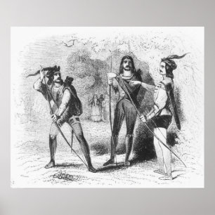 Robin Hood, Scarlet en John Poster