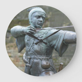 Robin Hood Statue Nottingham Grote Klok