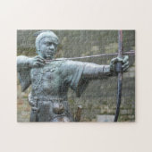 Robin Hood Statue Nottingham Legpuzzel (Horizontaal)