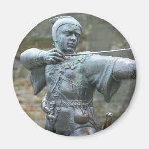 Robin Hood Statue Nottingham Magneet