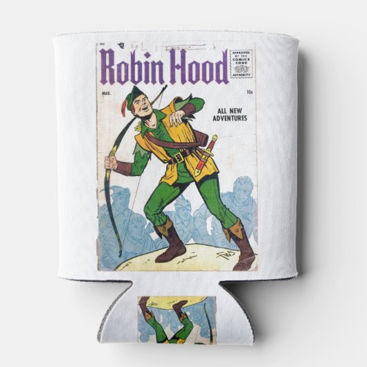  Robin Hood - Superheld - Super Comics Blikjeskoeler (Achterkant)