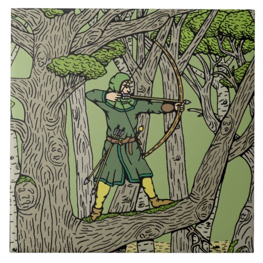 Robin Hood Tegeltje (Voorkant)