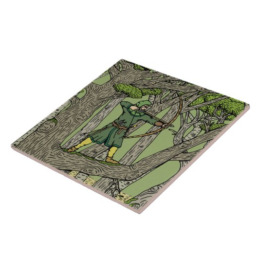 Robin Hood Tegeltje (Zijkant)