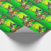 Robin Hood Trump Cadeaupapier (Hoek)