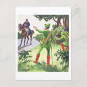 Robin Hood, van 'Peeps in het verleden', gepublice Briefkaart (Voorkant)