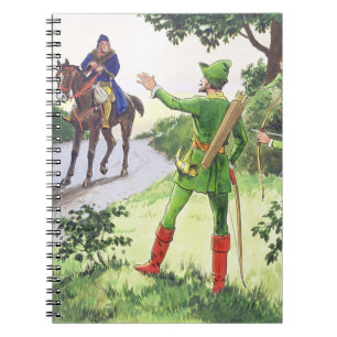 Robin Hood, van 'Peeps in het verleden', gepublice Notitieboek