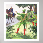 Robin Hood, van 'Peeps in het verleden', gepublice Poster (Voorkant)