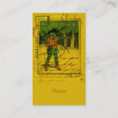 Robin Hood, Zijne Boei en Arrow Visitekaartje (Achterkant)