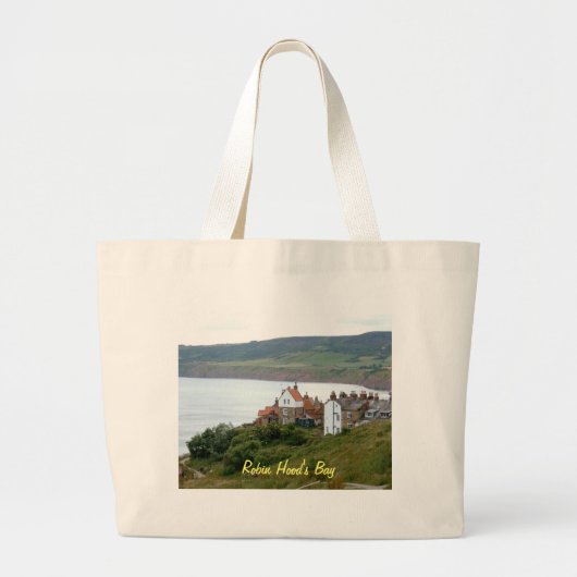 Robin Hood's Bay Grote Tote Bag (Voorkant)
