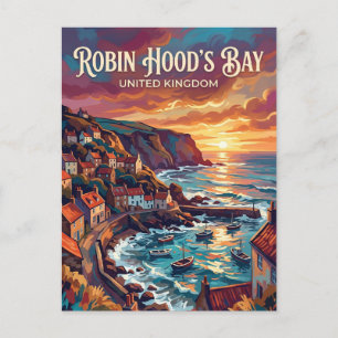 Robin Hood's Bay Verenigd Koninkrijk Briefkaart