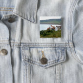 Robin Hood's Bay Vierkante Button 5,1 Cm (In situ)