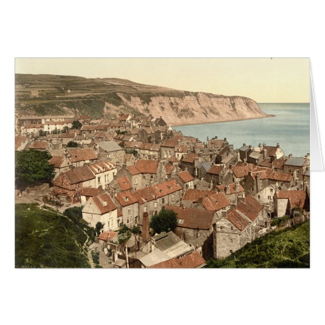 Robin Hood's Bay, Whitby, Yorkshire, Engeland (Voorkant Horizontaal)