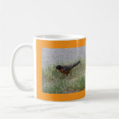 Robin in the Grass Mug Koffiemok (Links)