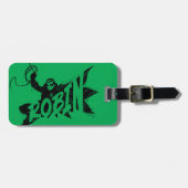 Robin Ink Brush Naam Bagagelabel (Voorkant horizontaal)