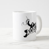 Robin Ink Brush Naam Grote Koffiekop (Voorkant rechts)