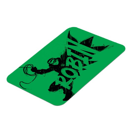 Robin Ink Brush Naam Magneet (Linkerzijde)