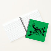 Robin Ink Brush Naam Notitieboek (Binnen)