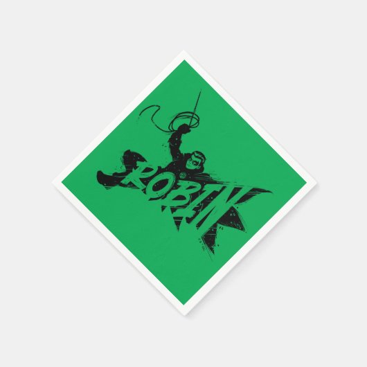 Robin Ink Brush Naam Servet (Hoek)