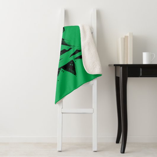 Robin Ink Brush Naam Sherpa Deken (In situ)