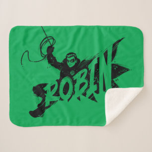 Robin Ink Brush Naam Sherpa Deken