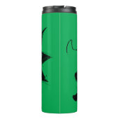 Robin Ink Brush Naam Thermosbeker (Achterkant)