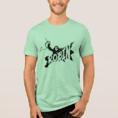 Robin Ink Brush Naam Tri-Blend Shirt (Voorkant)