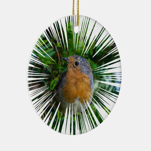 Robin Kerstboom ornament (Rechts)